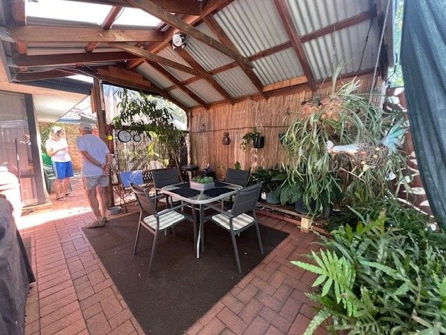 Pergola, before
