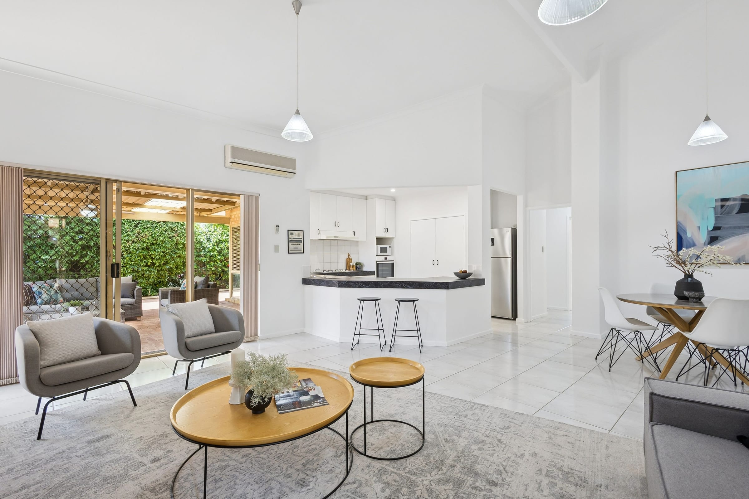 Family, kitchen and meals, after