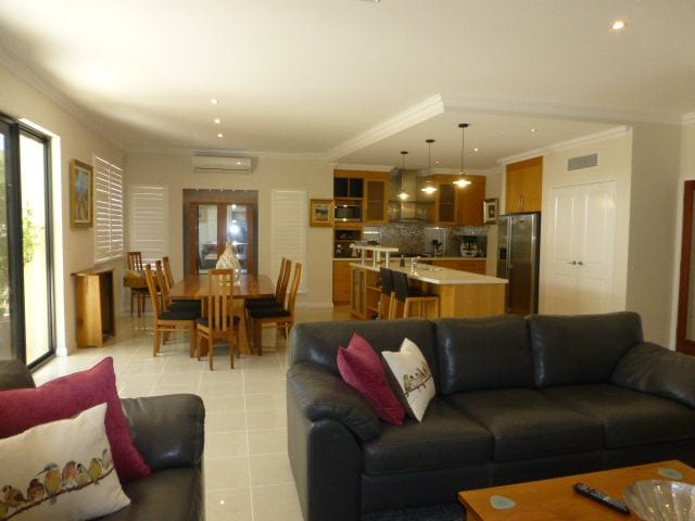 Living, before