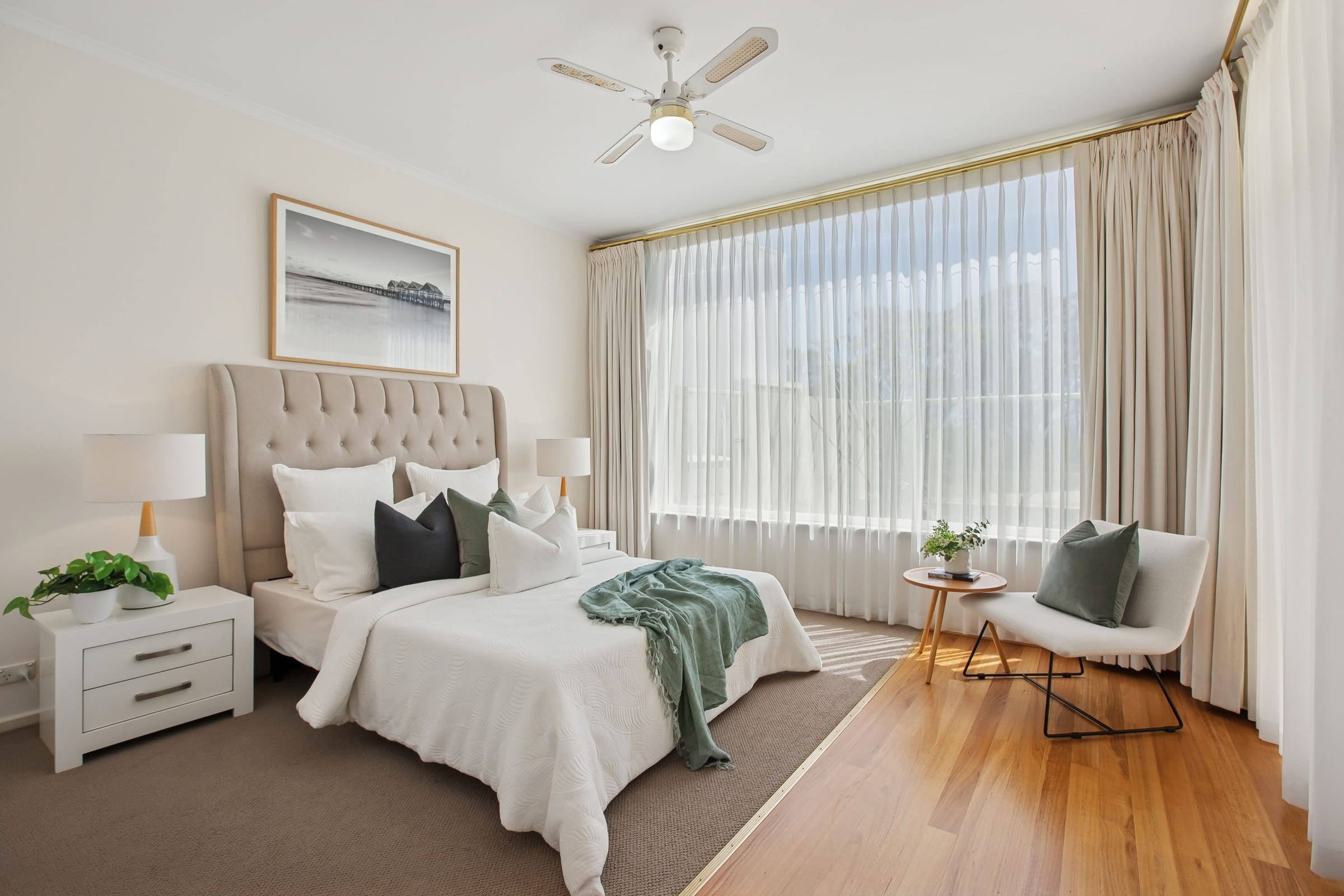 Master bedroom, after