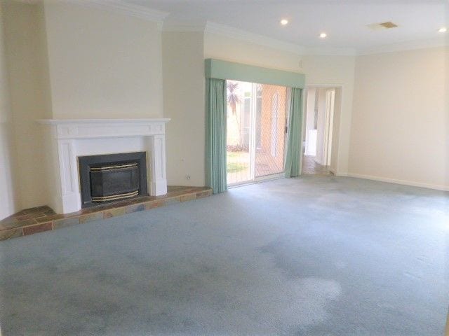 Lounge and dining, before