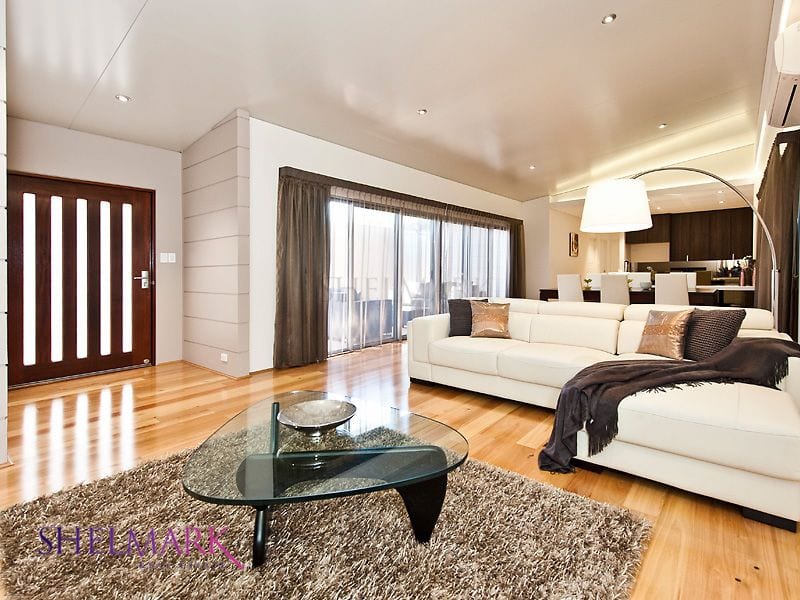 Living and entry, after