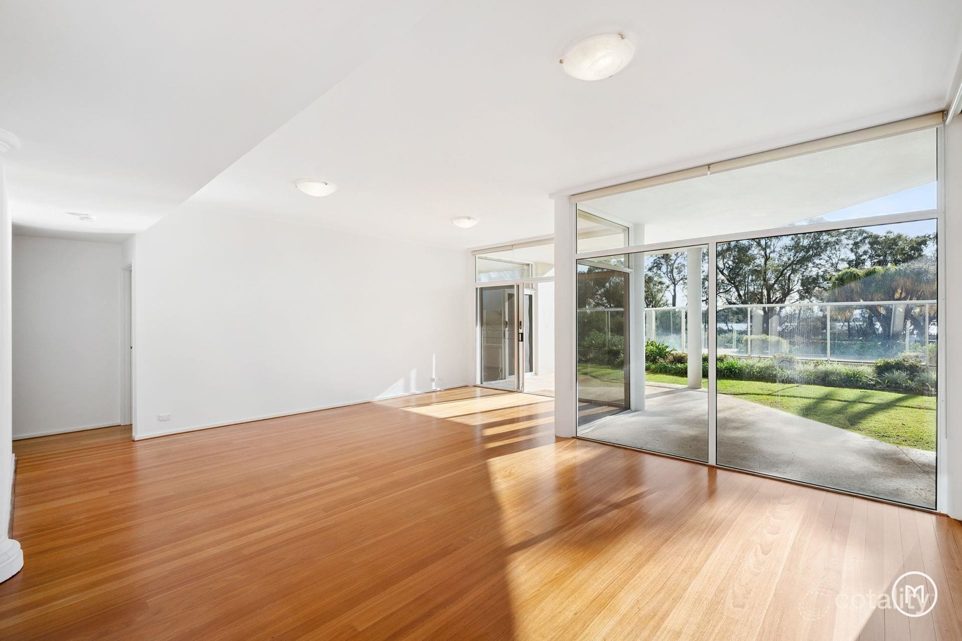 Living and dining, before